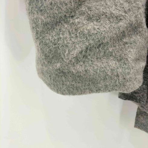 ストフ STOF アルパカ混 ウール混 ジップジャケット レディース